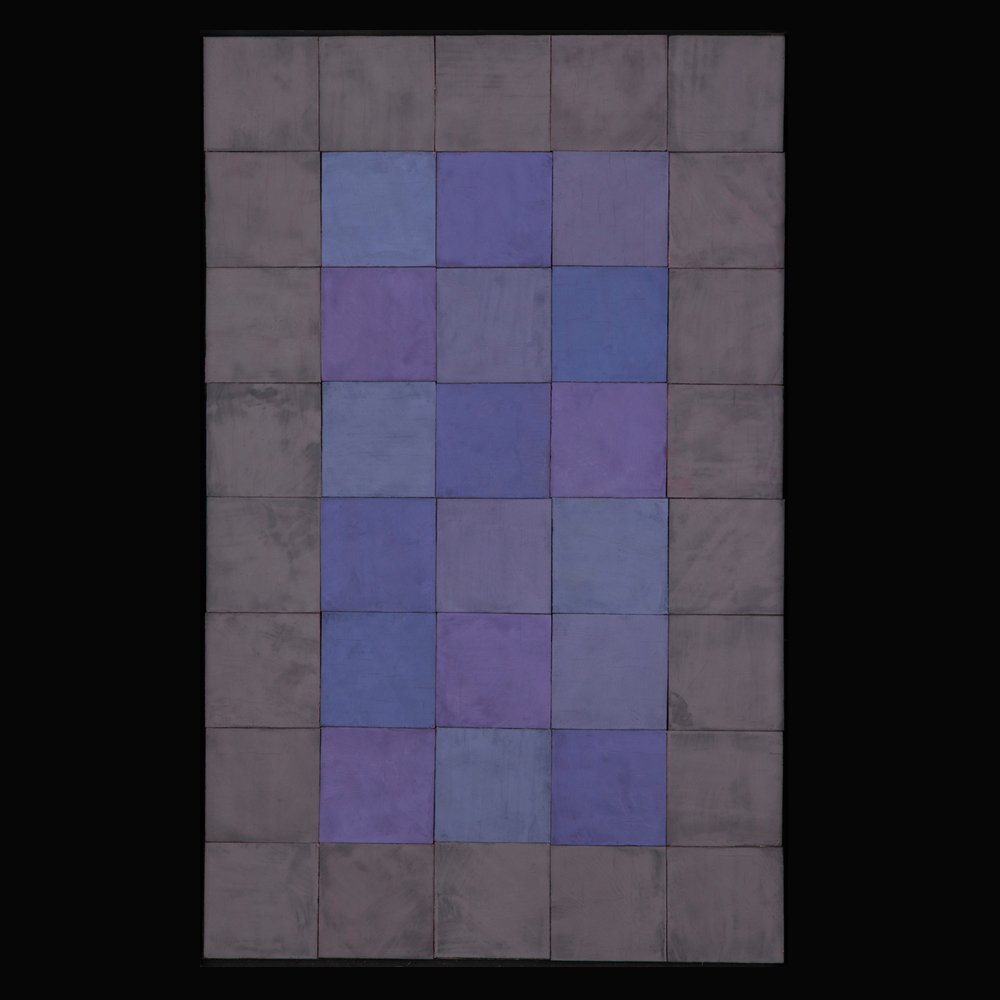 Painting from the "King of Blocks" series #11