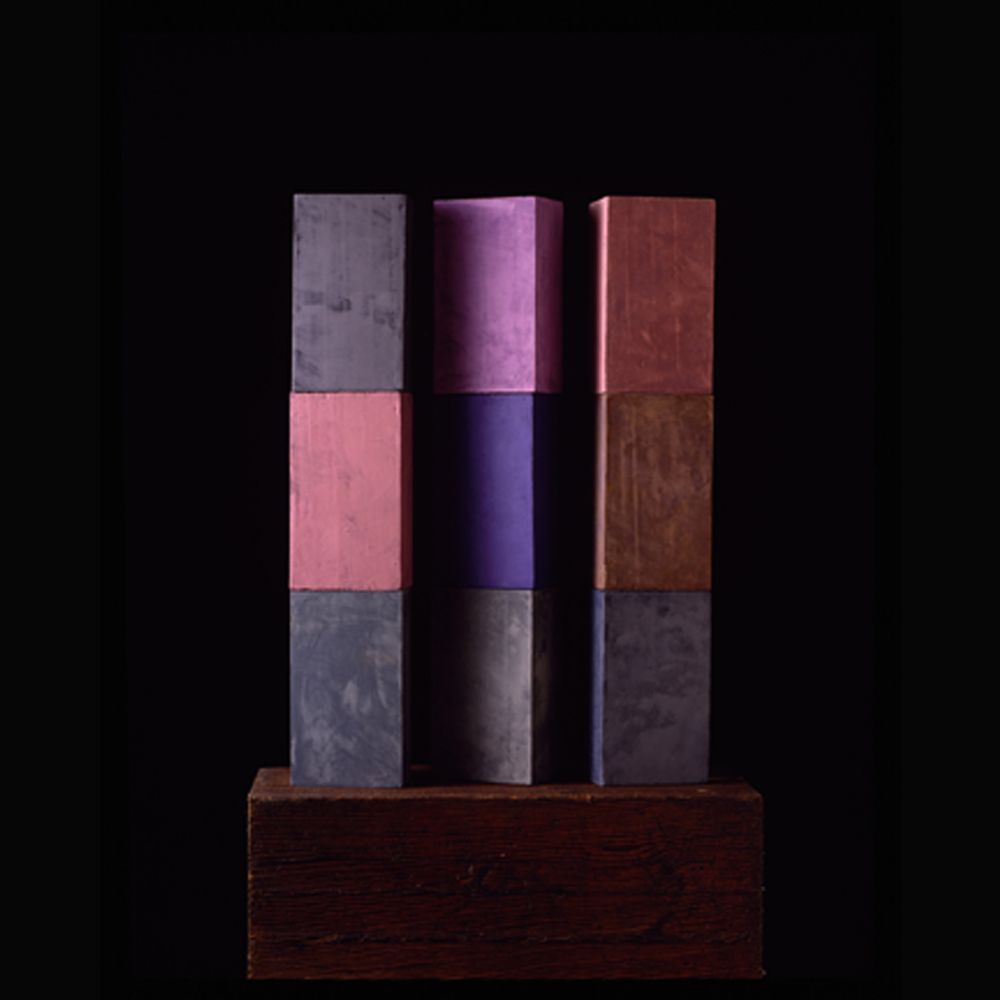 Painting from the "King of Blocks" series #13