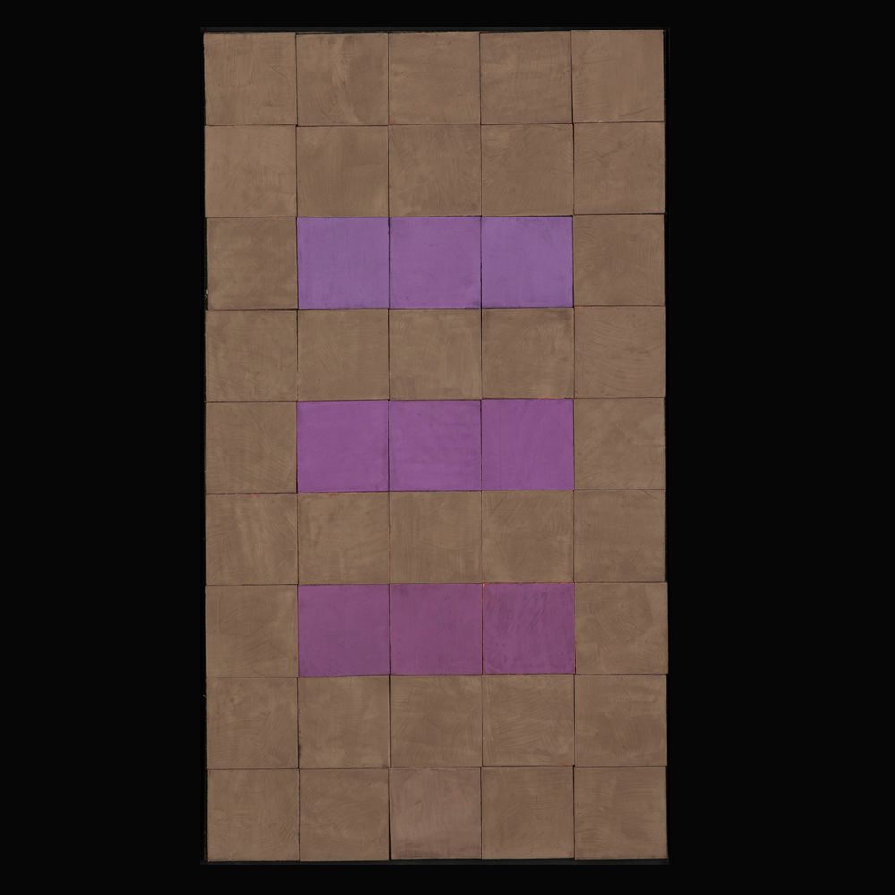 Painting from the "King of Blocks" series #14