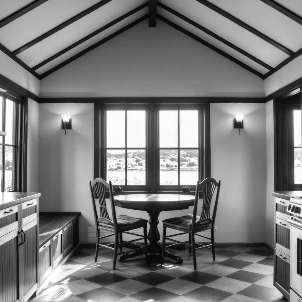 Vashon Island Cabin looking out at Quartermaster Harbor